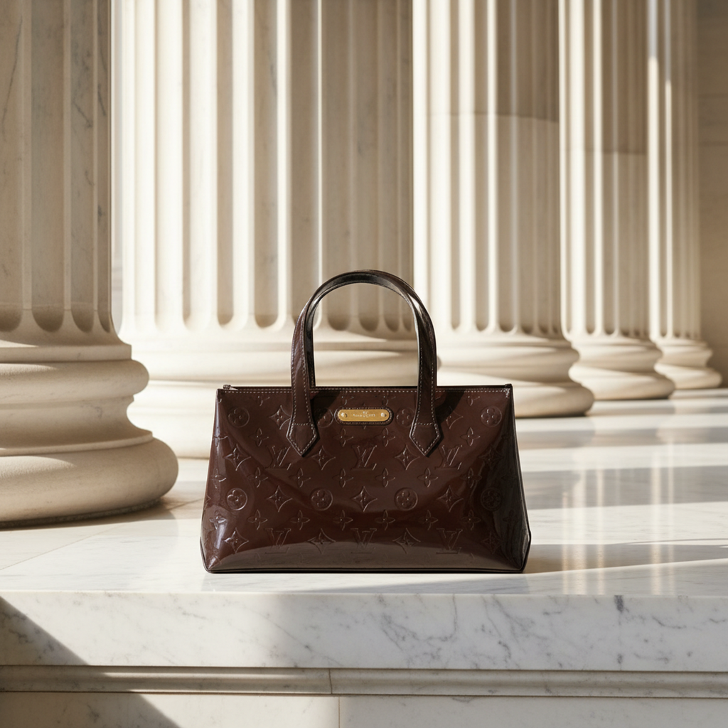 Louis Vuitton Wilshire PM · Vernis Amarante