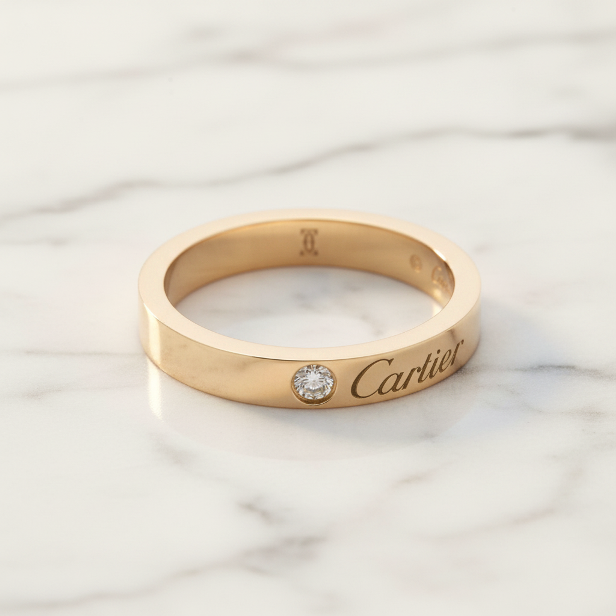 Cartier C de Cartier · Rose Gold · Diamond