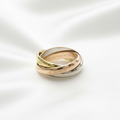 Cartier Trinity · Three Gold