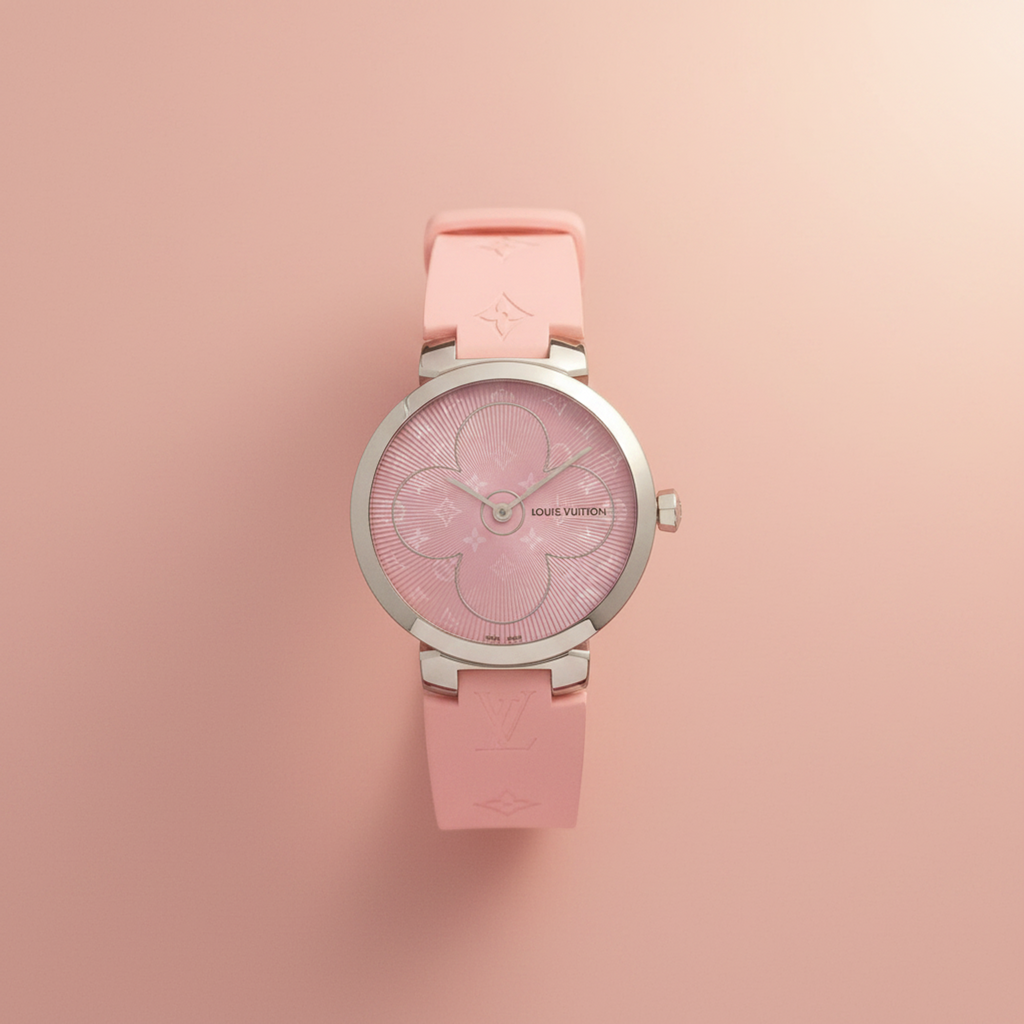 Louis Vuitton Tambour · Steel · Quartz