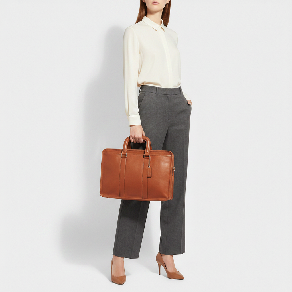 Coach Embassy Brief · Leather