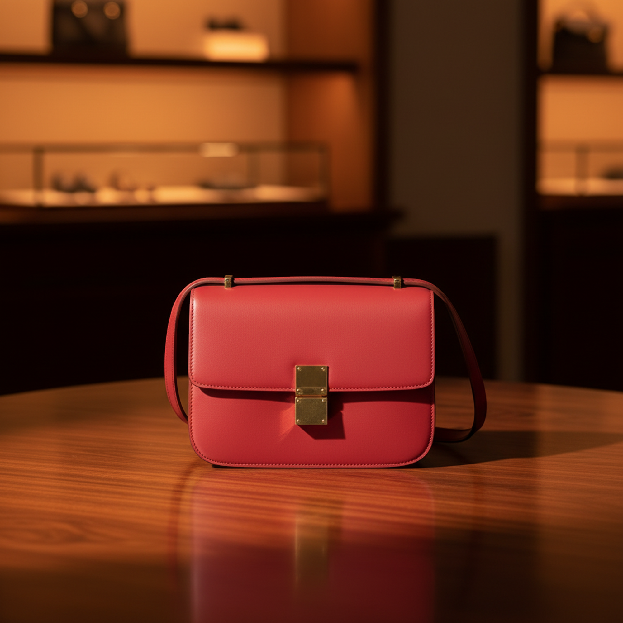 Celine Classic Box Medium · Calfskin