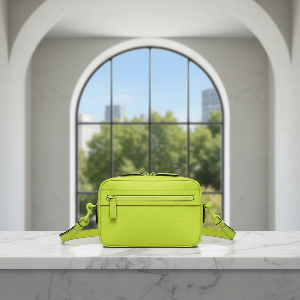 Gucci GG Rubber Effect · Neon Clutch
