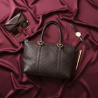 Gucci Guccissima · Embossed Leather Tote