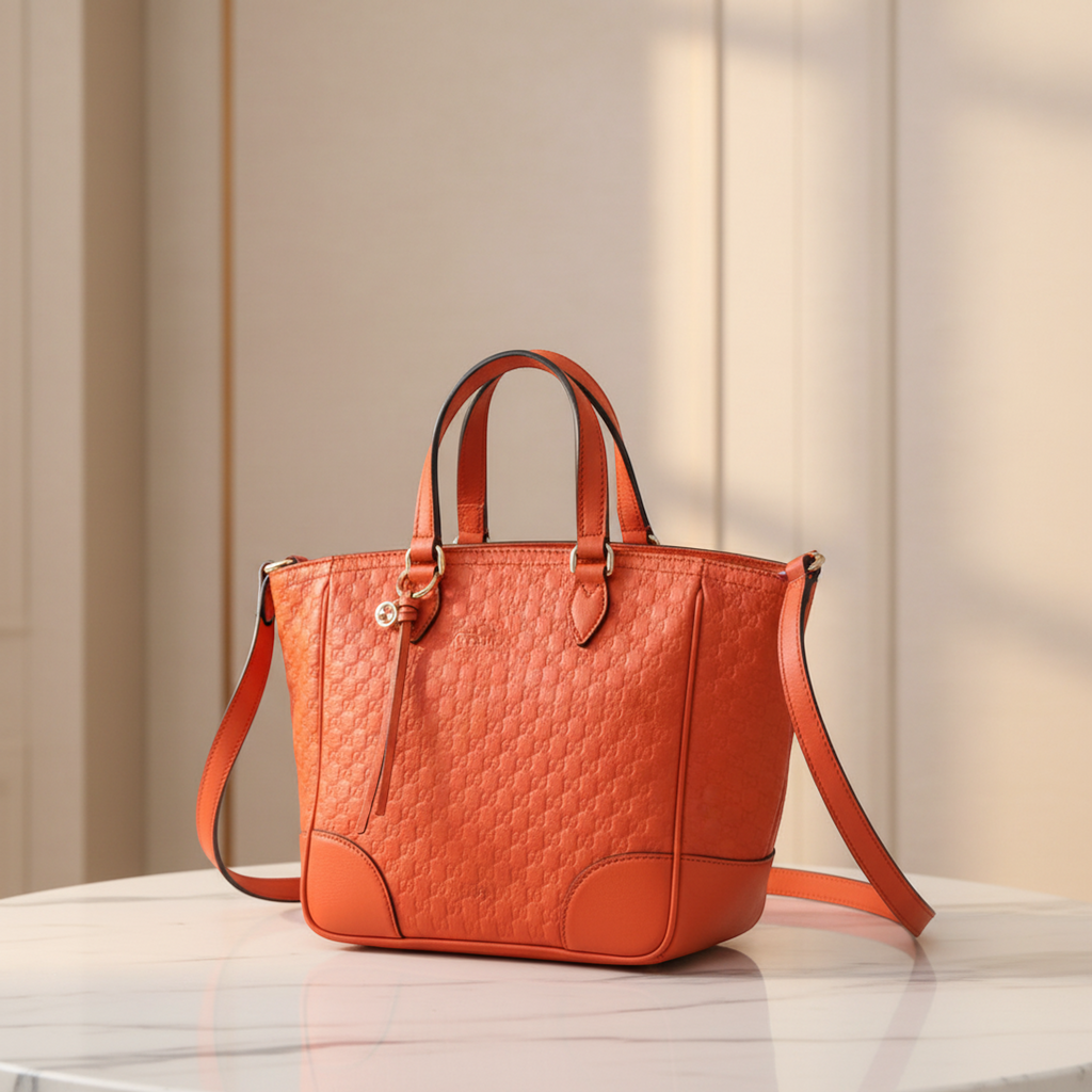 Gucci MicroGuccissima · Leather Shoulder Bag