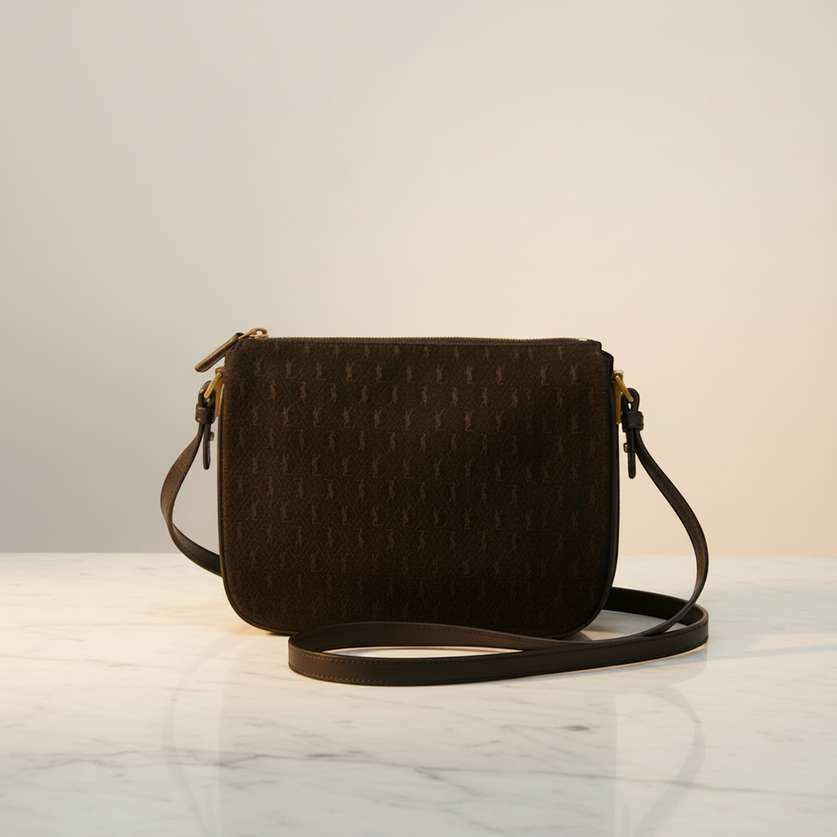Saint Laurent Monogram · Suede