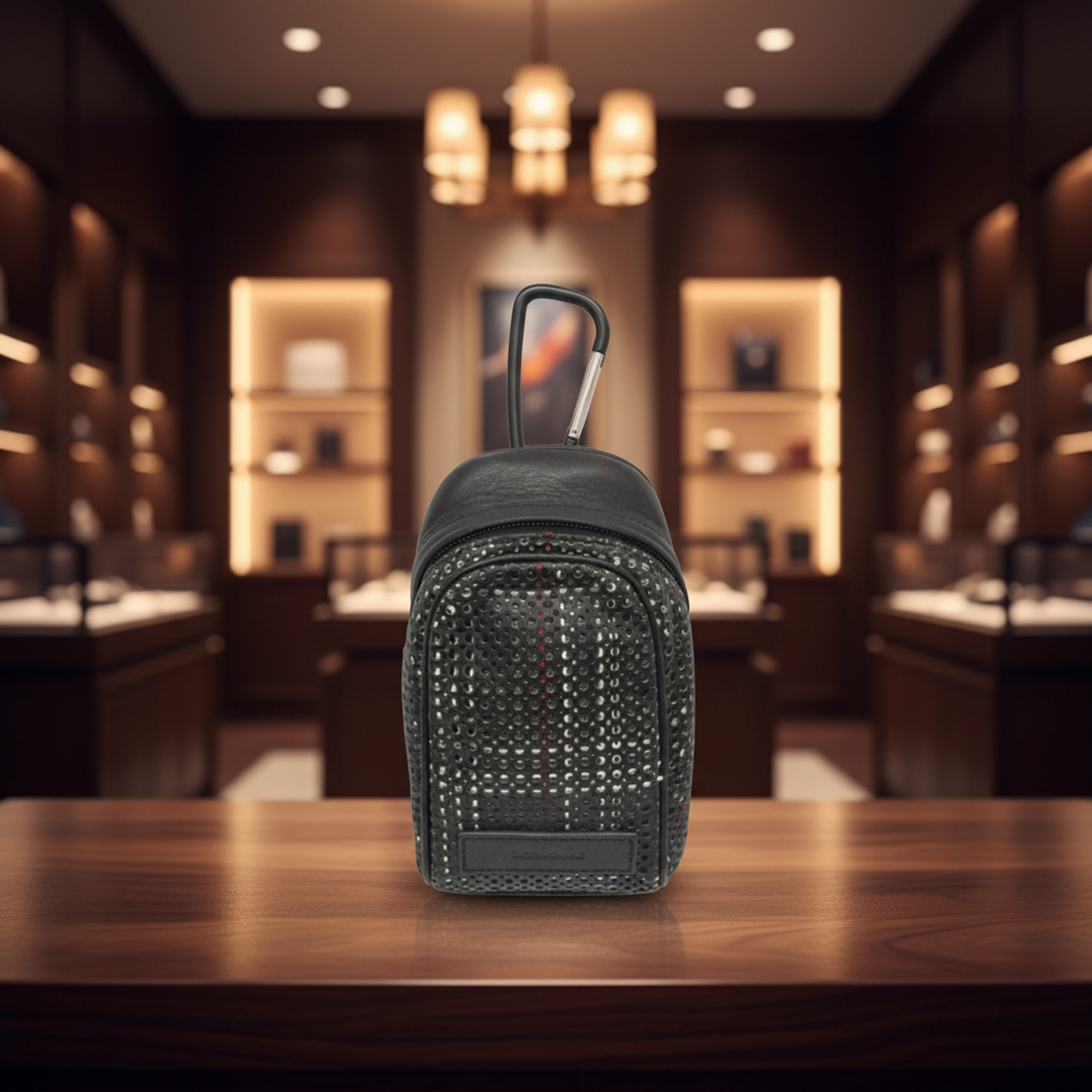 Dior Homme Carabiner Pouch · Punching Leather