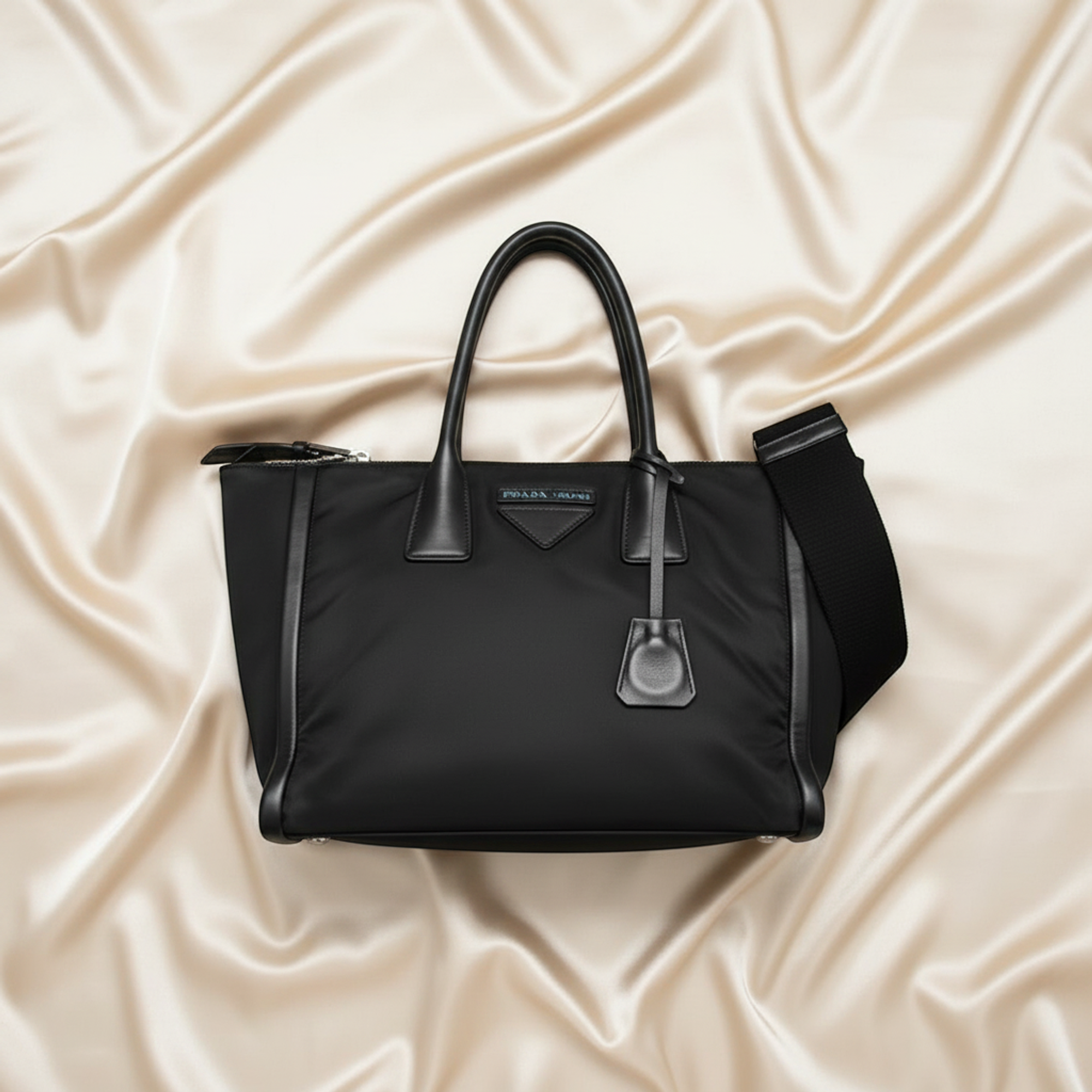 Prada Concept · Leather & Nylon Tote