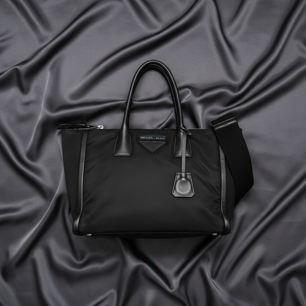 Prada Concept · Leather & Nylon Tote