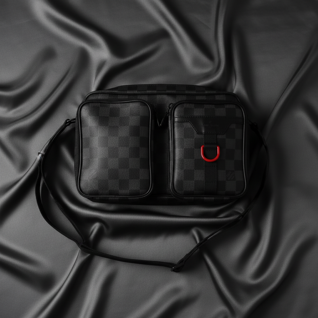 Louis Vuitton Utility Messenger · Damier Graphite