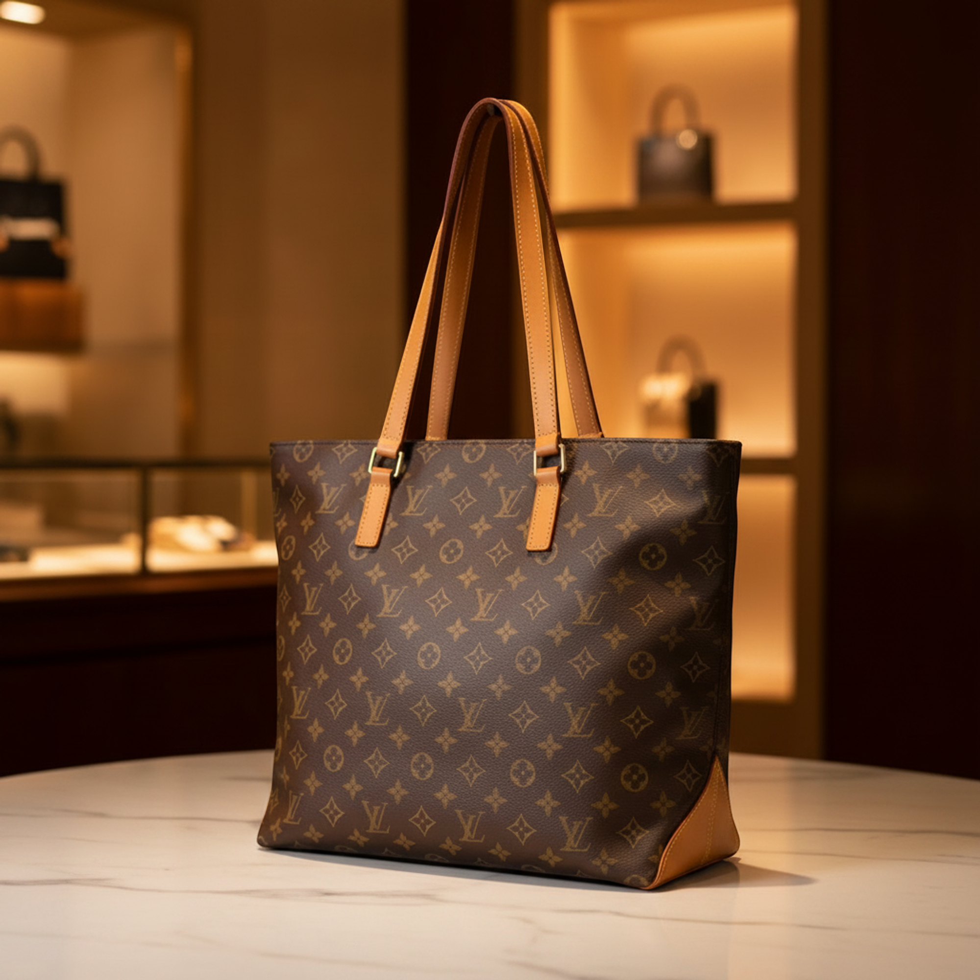 Louis Vuitton Cabas Mezzo · Monogram