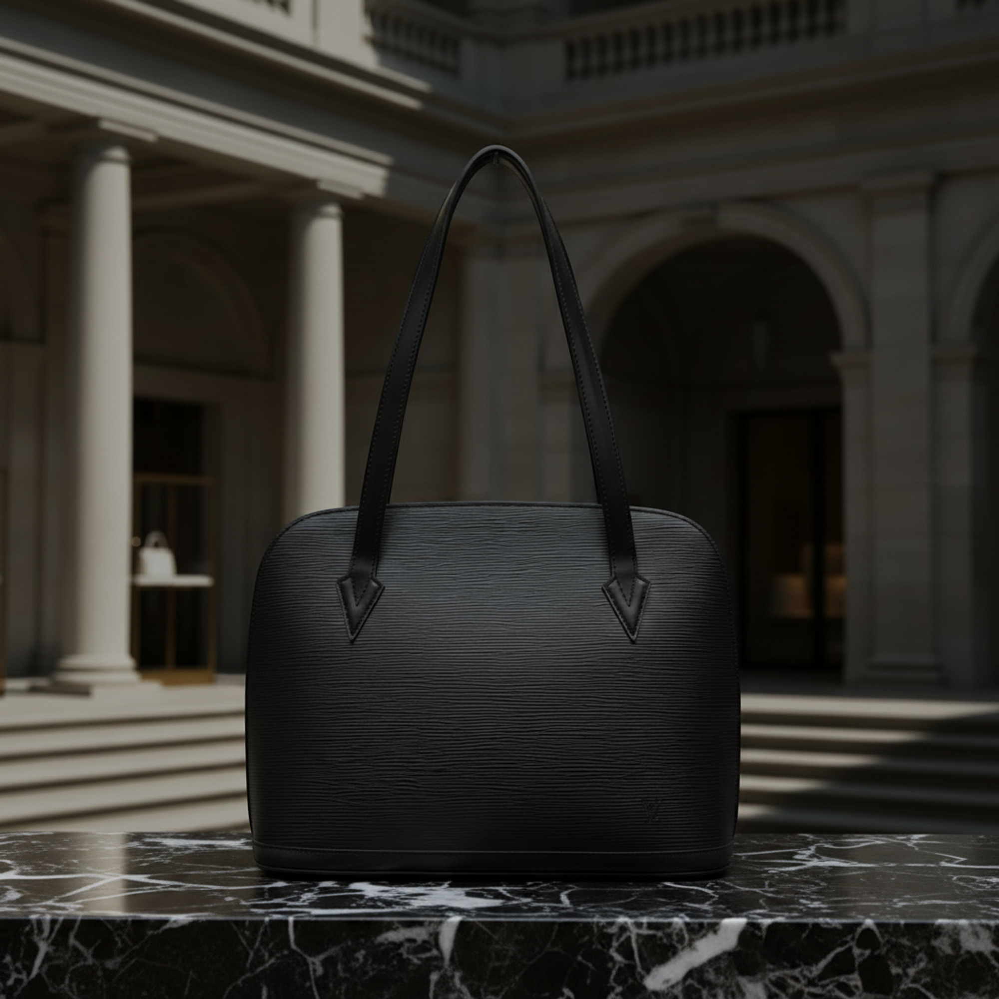 Louis Vuitton Epi Lussac Shoulder Bag