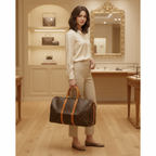 Louis Vuitton Monogram Keepall 50