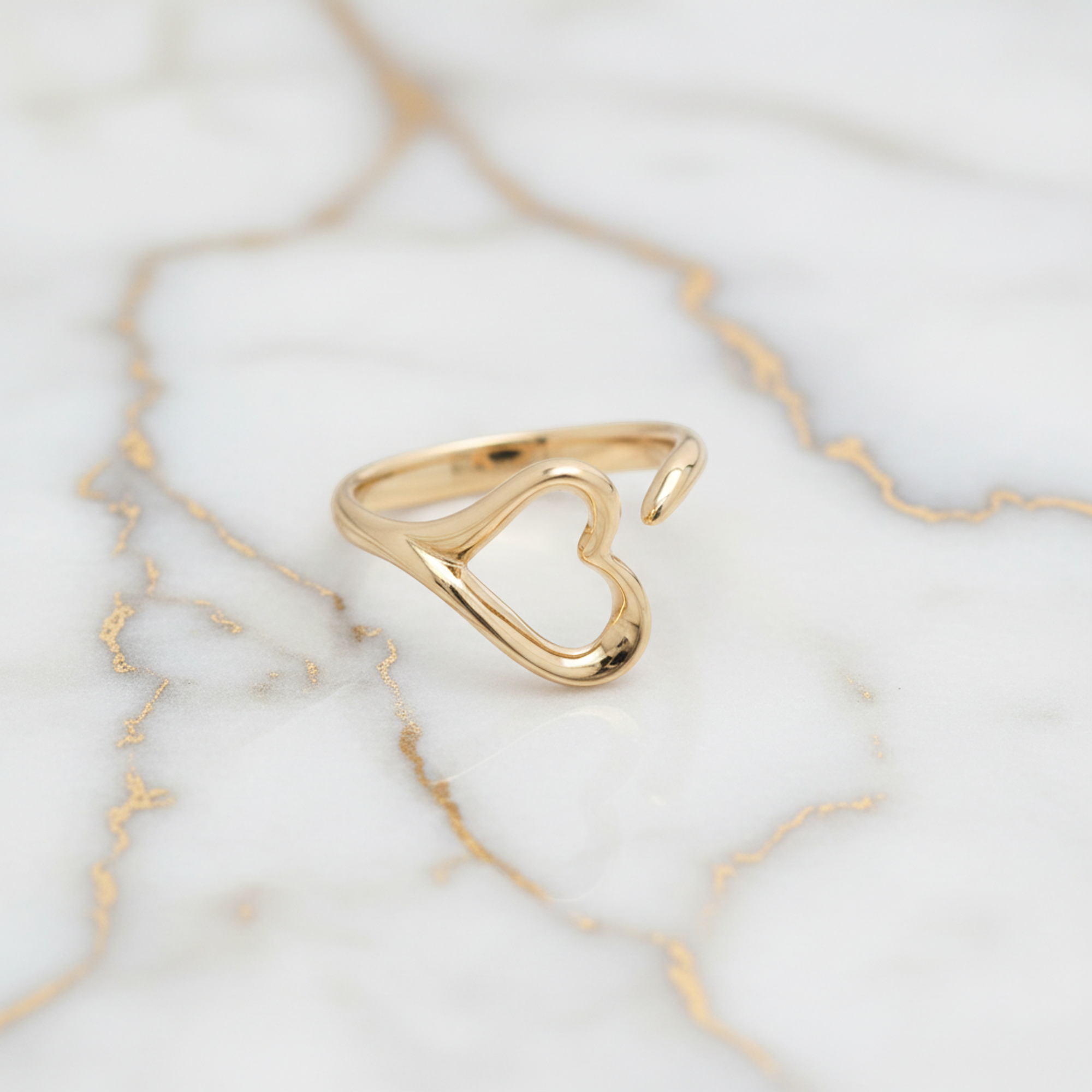 Tiffany Open Heart · Rose Gold