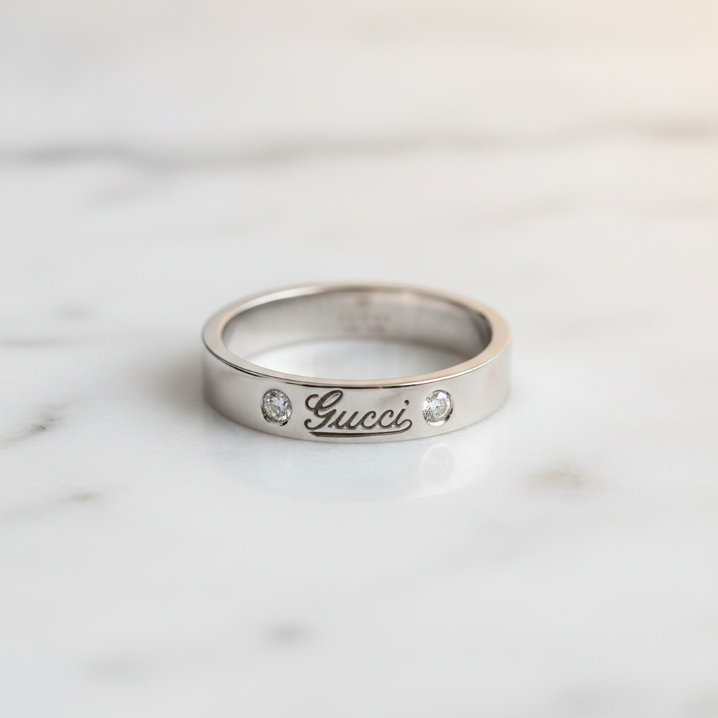 Gucci Icon · 18K White Gold · Diamond