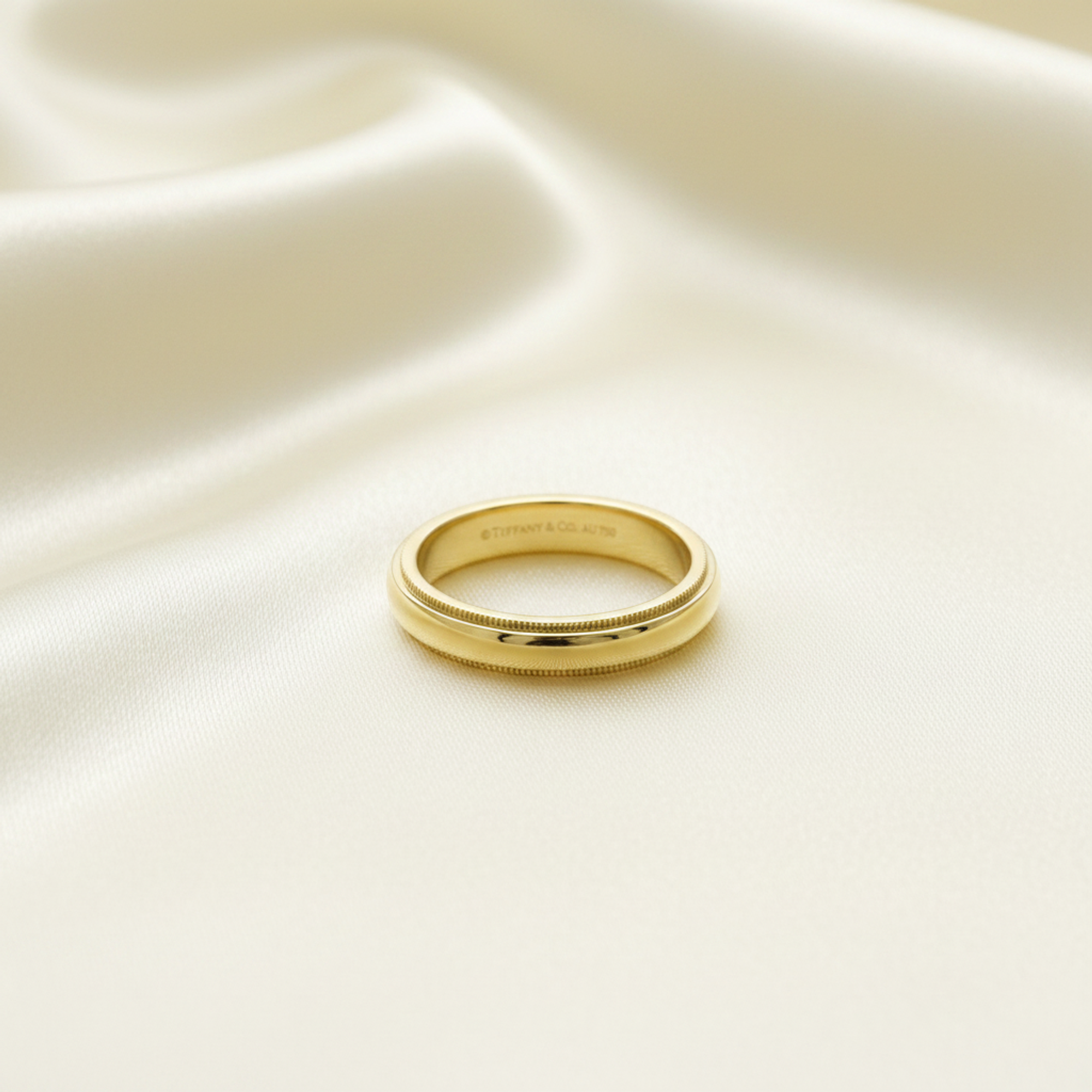 Tiffany Milgrain · 18K Yellow Gold