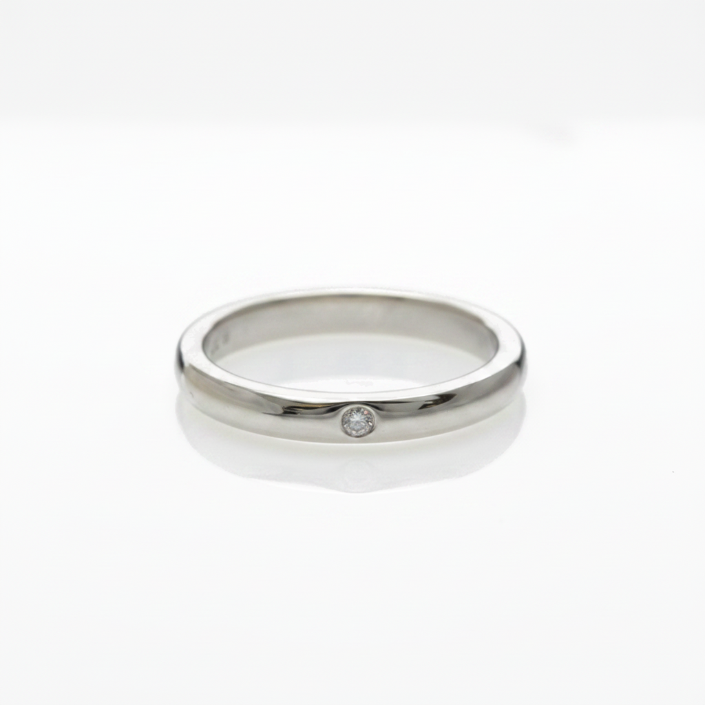 Tiffany Stacking Band · Platinum · Diamond