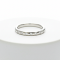 Tiffany Stacking Band · 8 Diamonds · Platinum