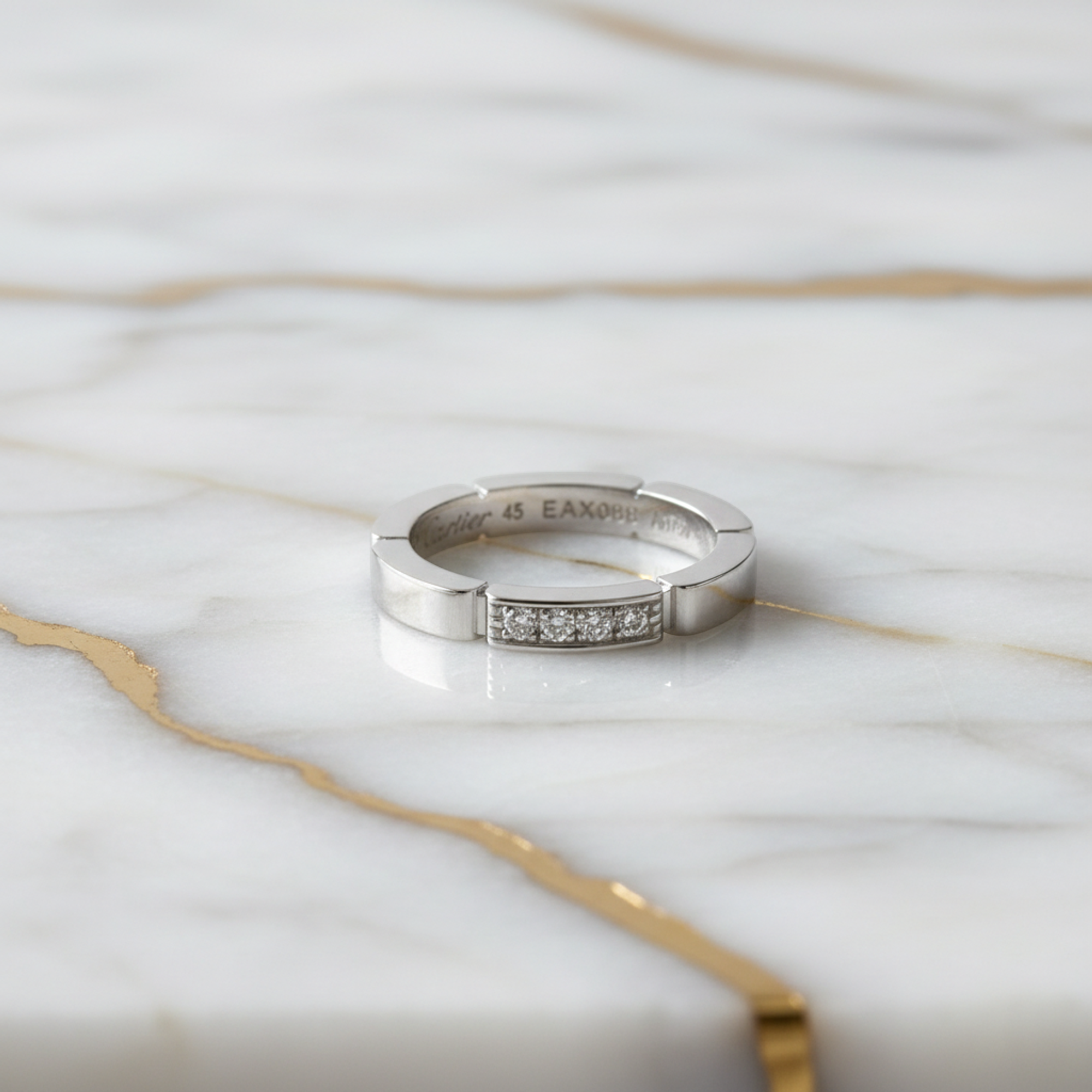 Cartier Maillon Panthère · Diamond · 18K White Gold