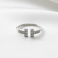 Tiffany T-Wire · 18K White Gold · Diamond