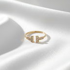 Tiffany T Wire · Diamond · Rose Gold