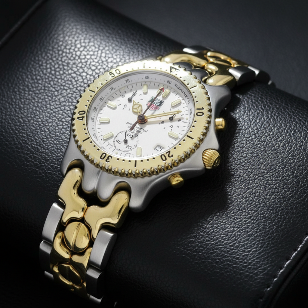 Tag Heuer Sel · Gold Plated Steel · Chronograph