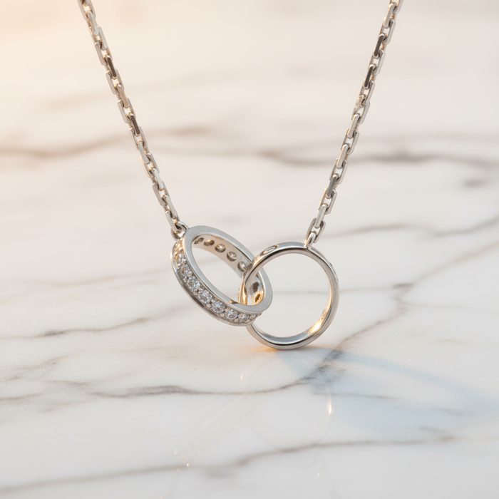 Cartier Baby Love · Diamond · 18K White Gold