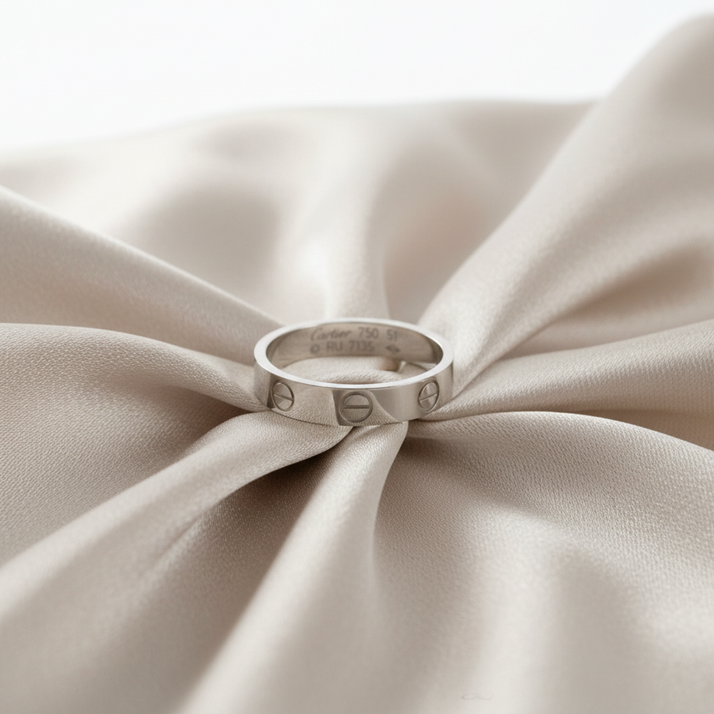 Cartier Mini Love · 18K White Gold