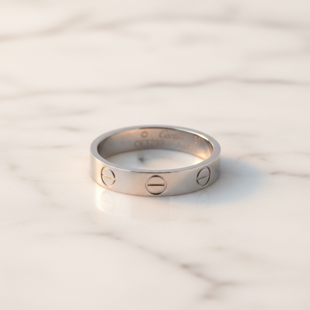 Cartier Mini Love · 18K White Gold