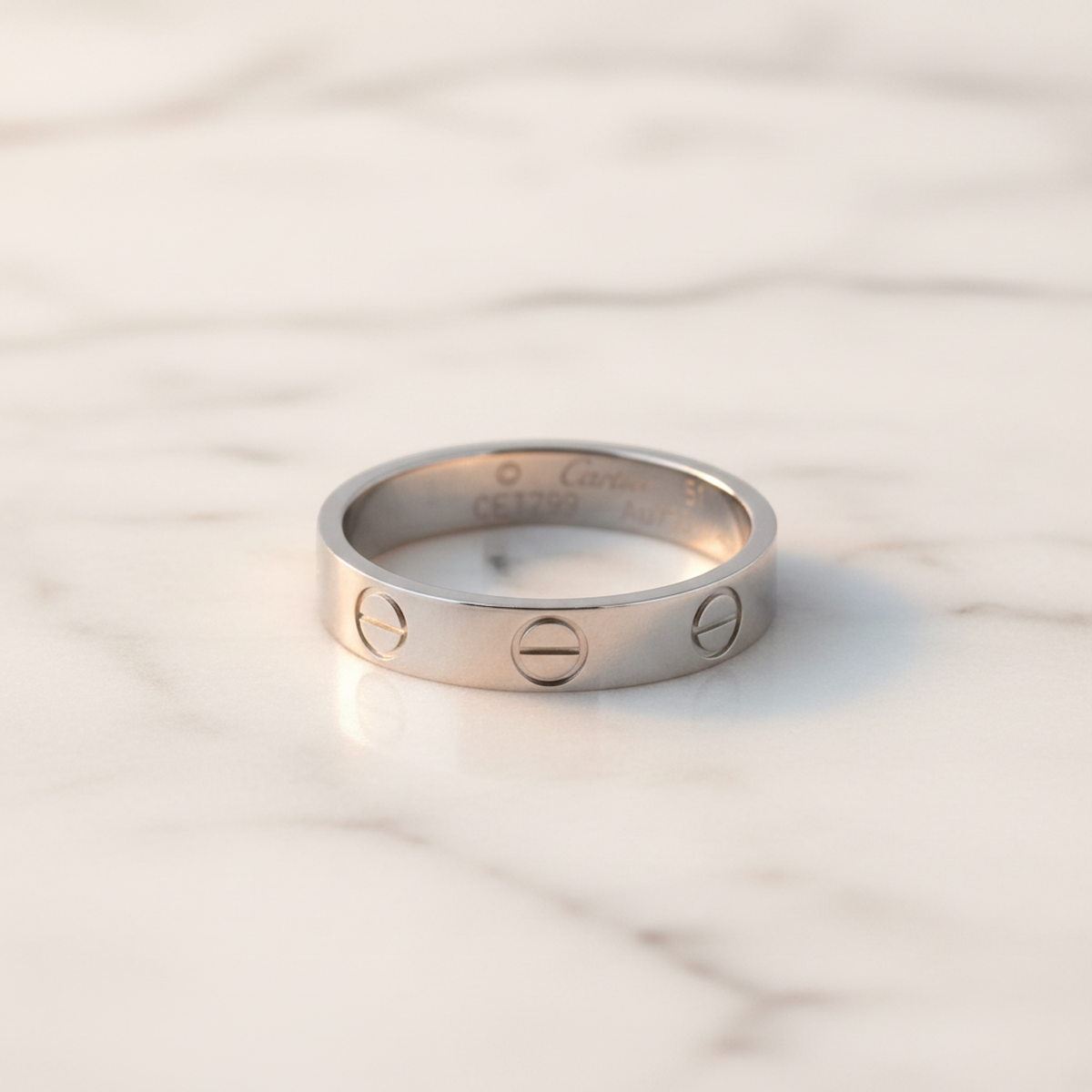 Cartier Mini Love · 18K White Gold