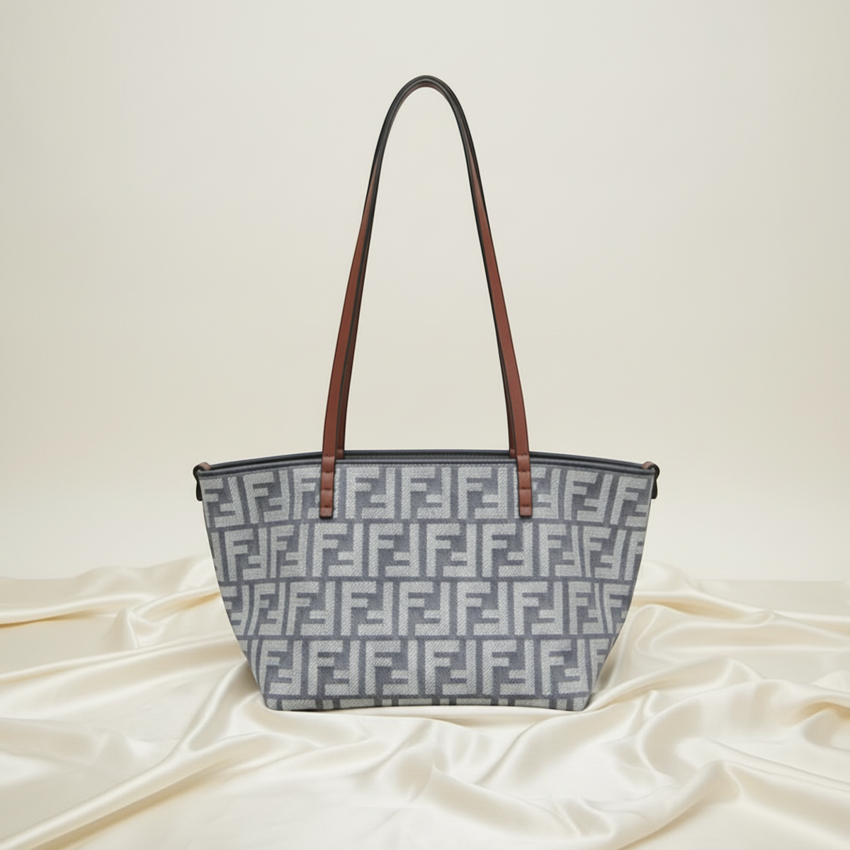 Fendi Roll · Reversible Canvas Tote