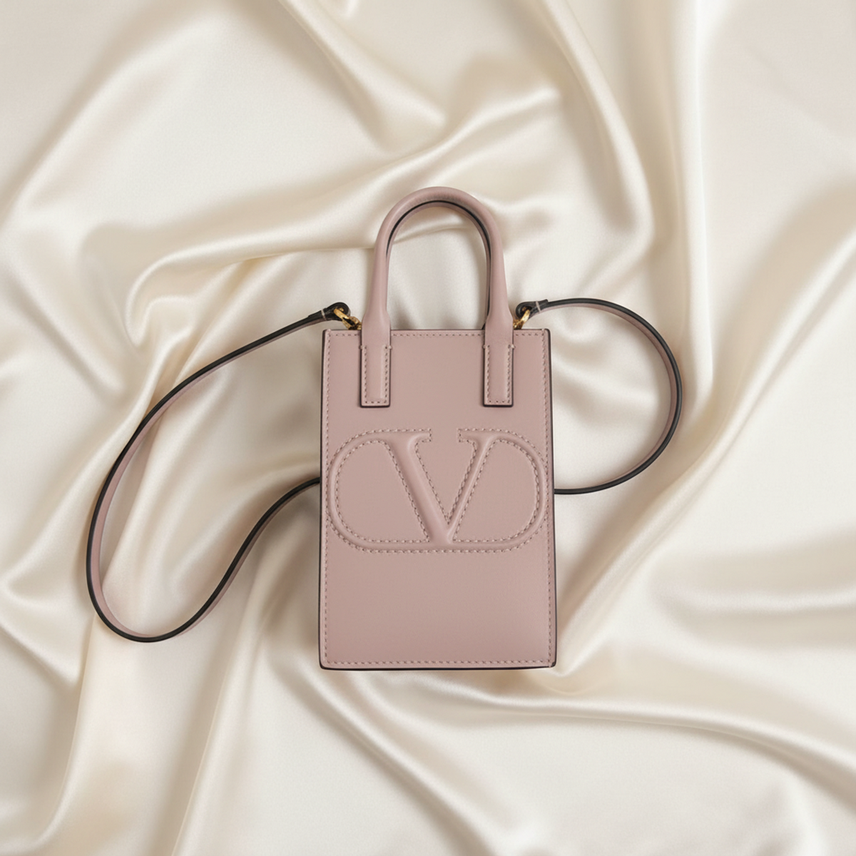 Valentino Garavani V Logo Walk Phone Pouch