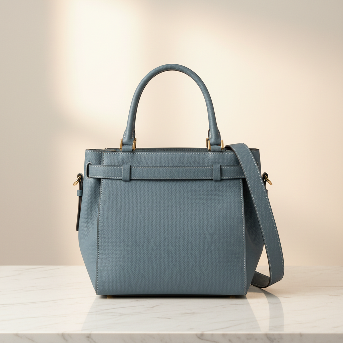 Valextra B Cube · Leather