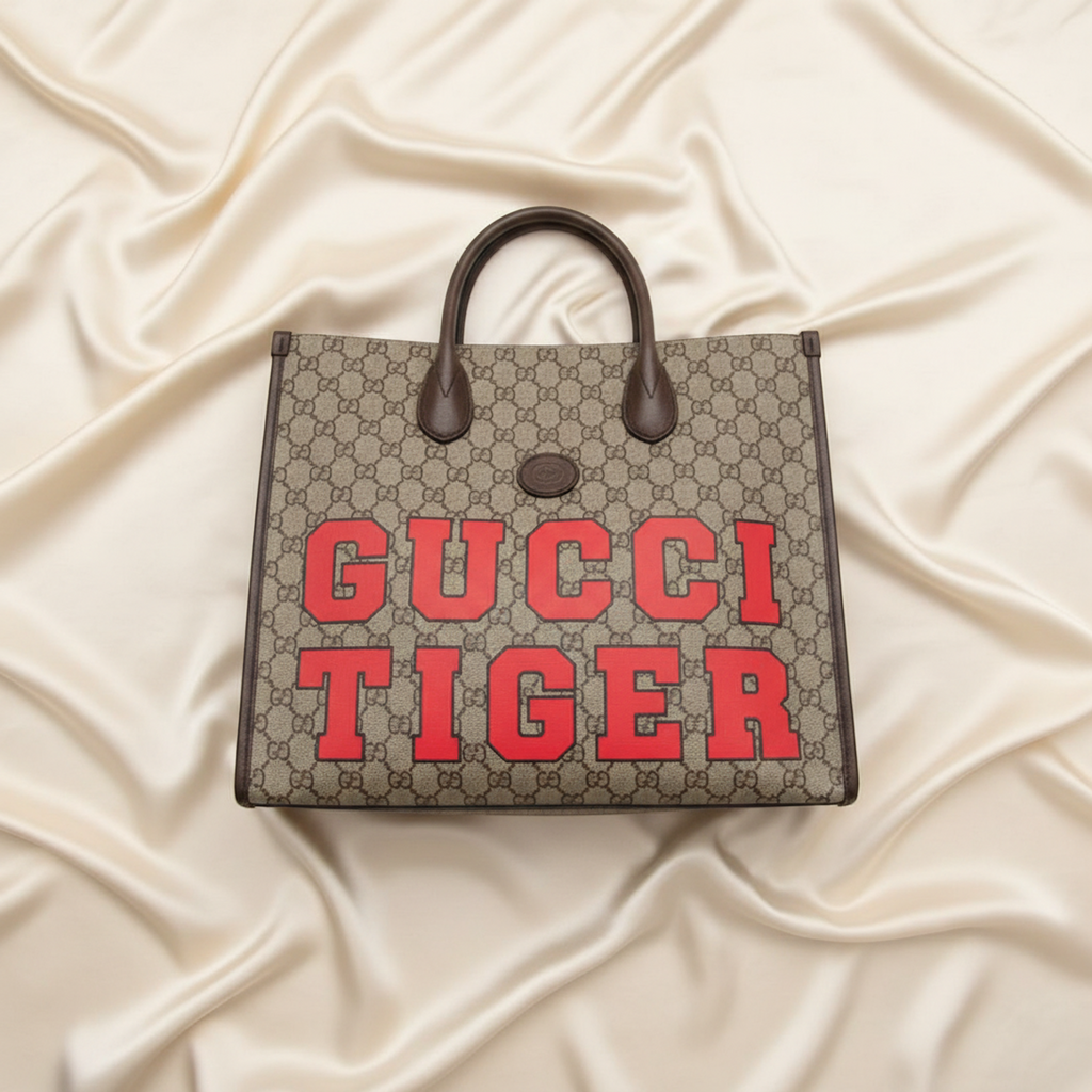 Gucci Interlocking · Tiger Tote · GG Supreme