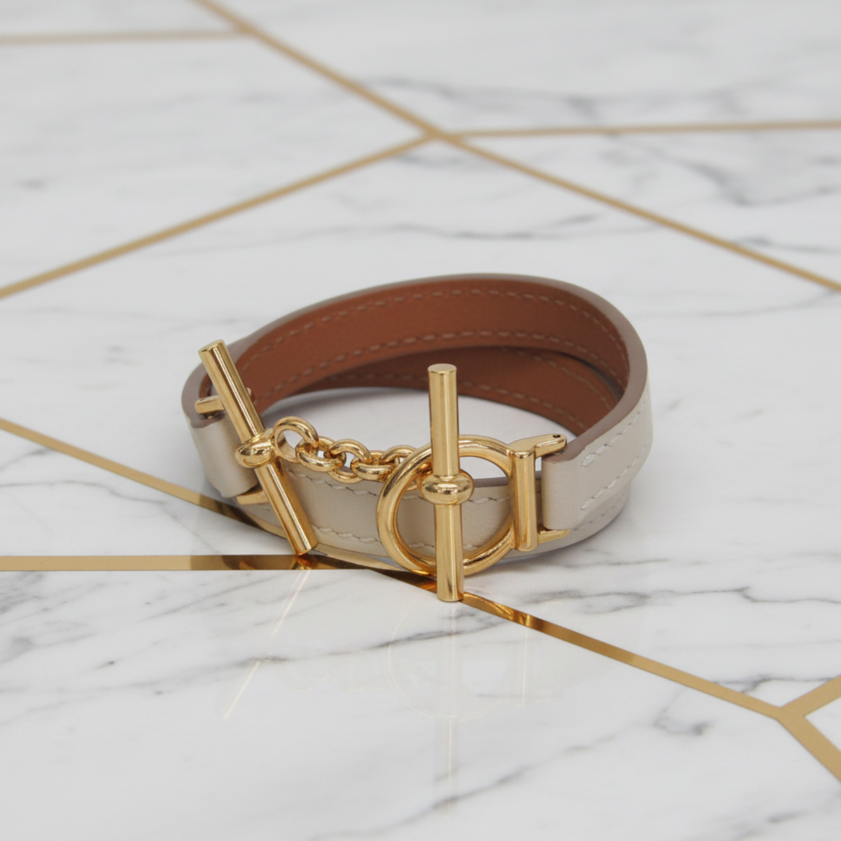 Hermes Croisière Double Tour · Swift Leather