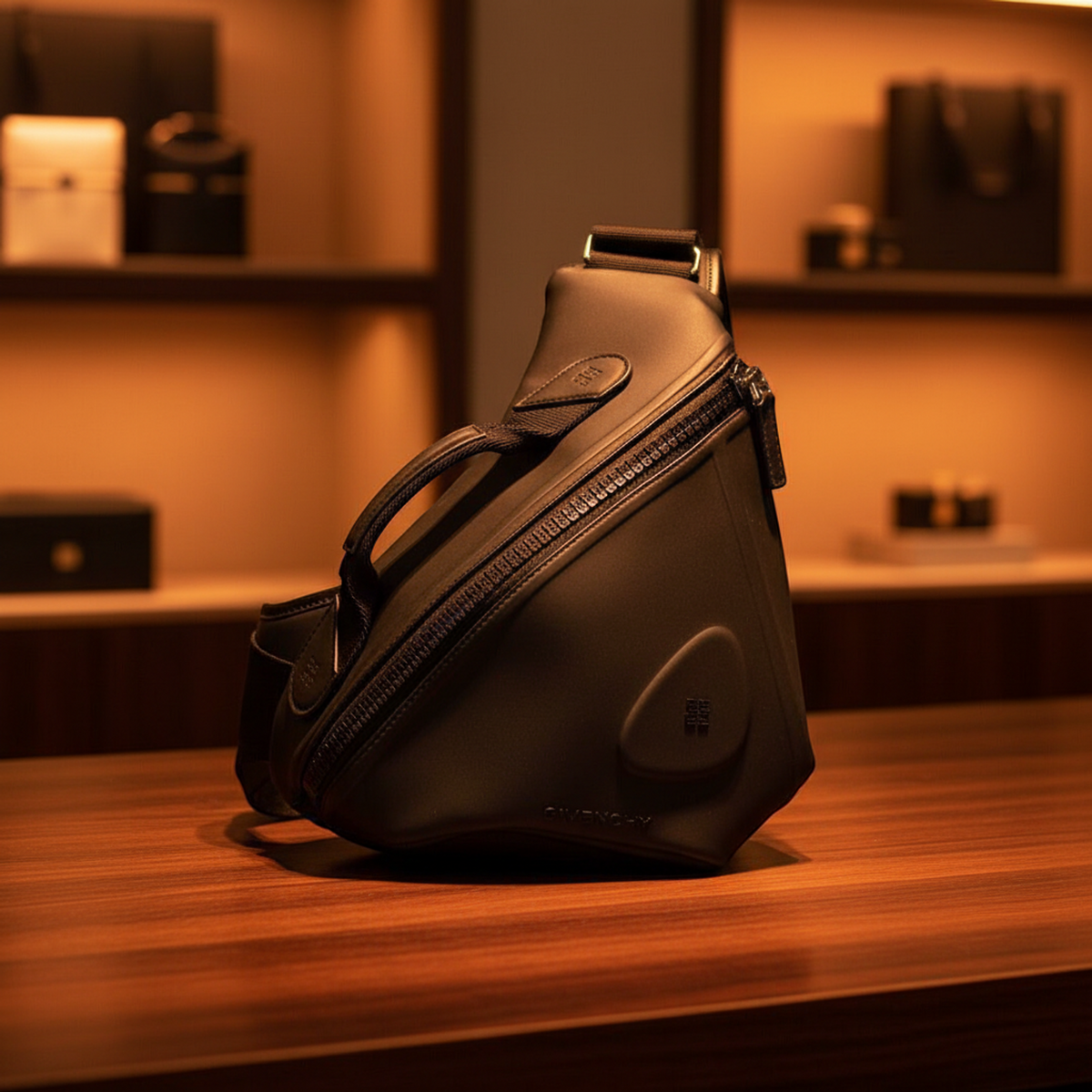 Givenchy G-Zip Triangle · Sling Bag
