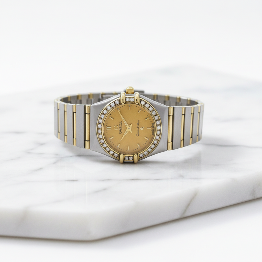 Omega Constellation · 18K Gold & Steel