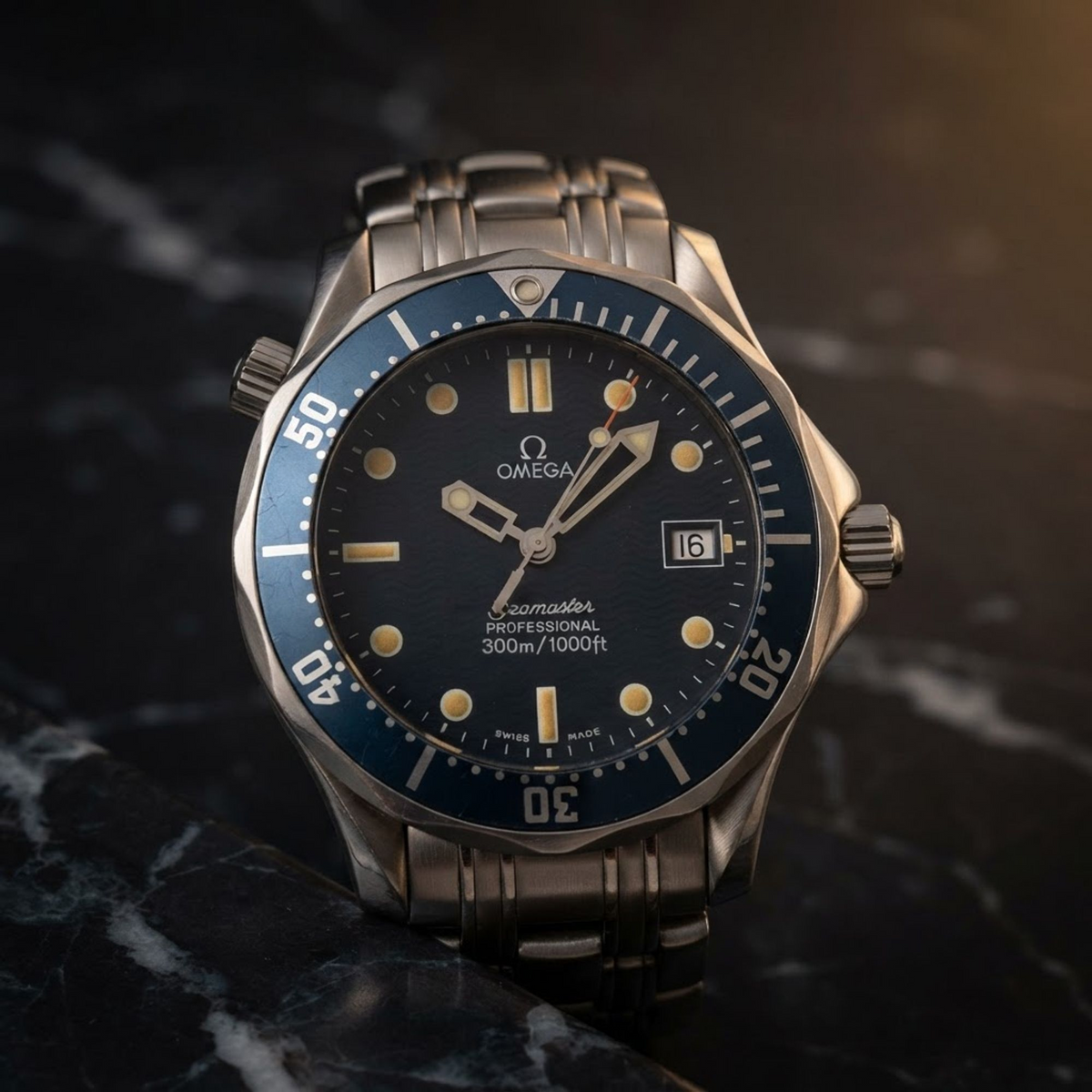 Omega Seamaster Professional 300M · Steel