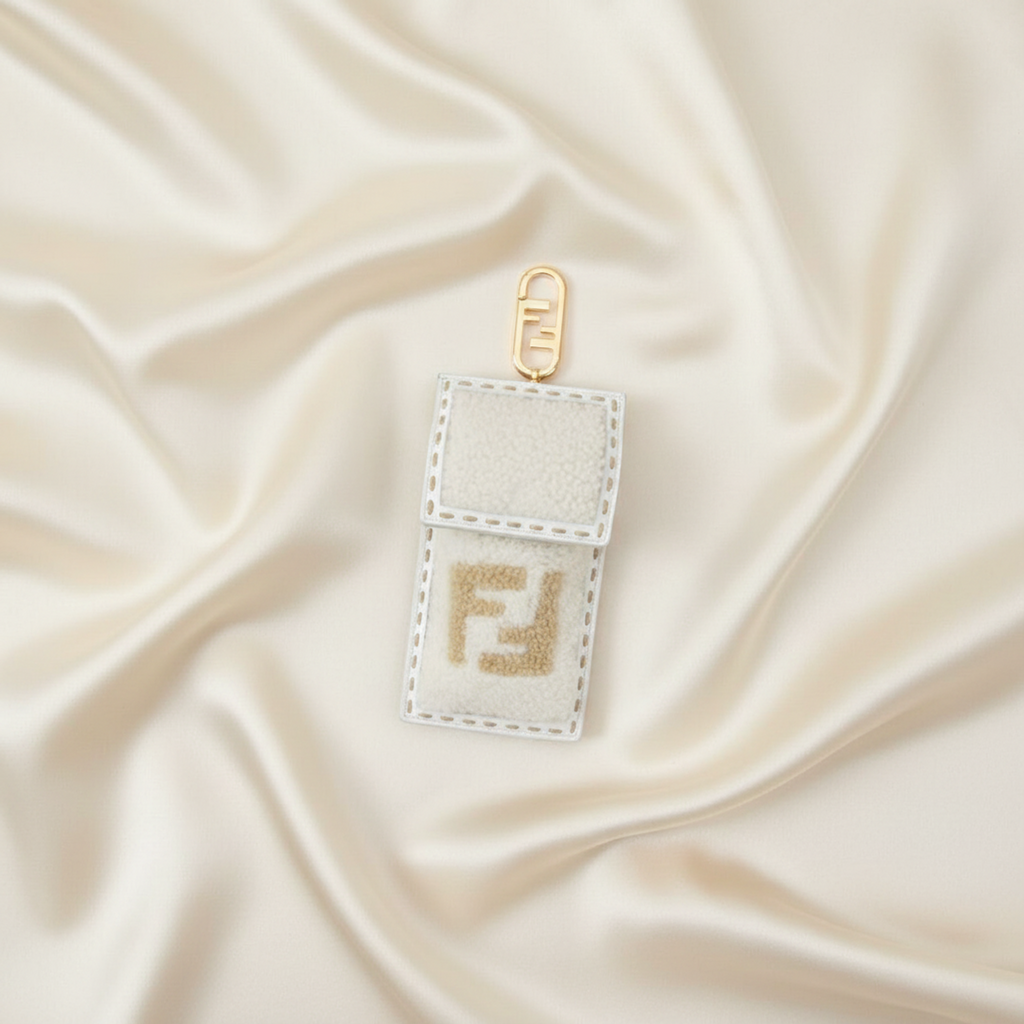 Fendi Logo Boa · Phone Pouch · Fur