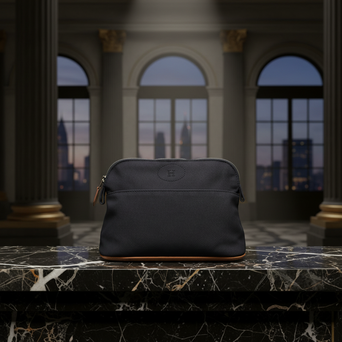 Hermès Bolide · Cotton Pouch
