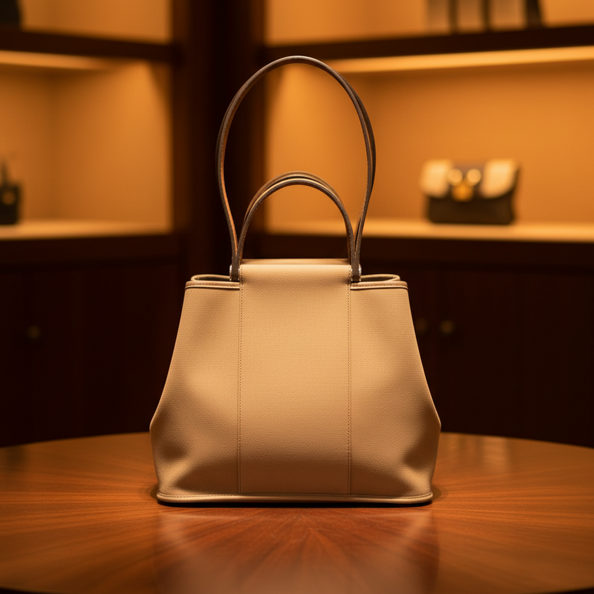 Hermès Cabag PM · Toile Officier