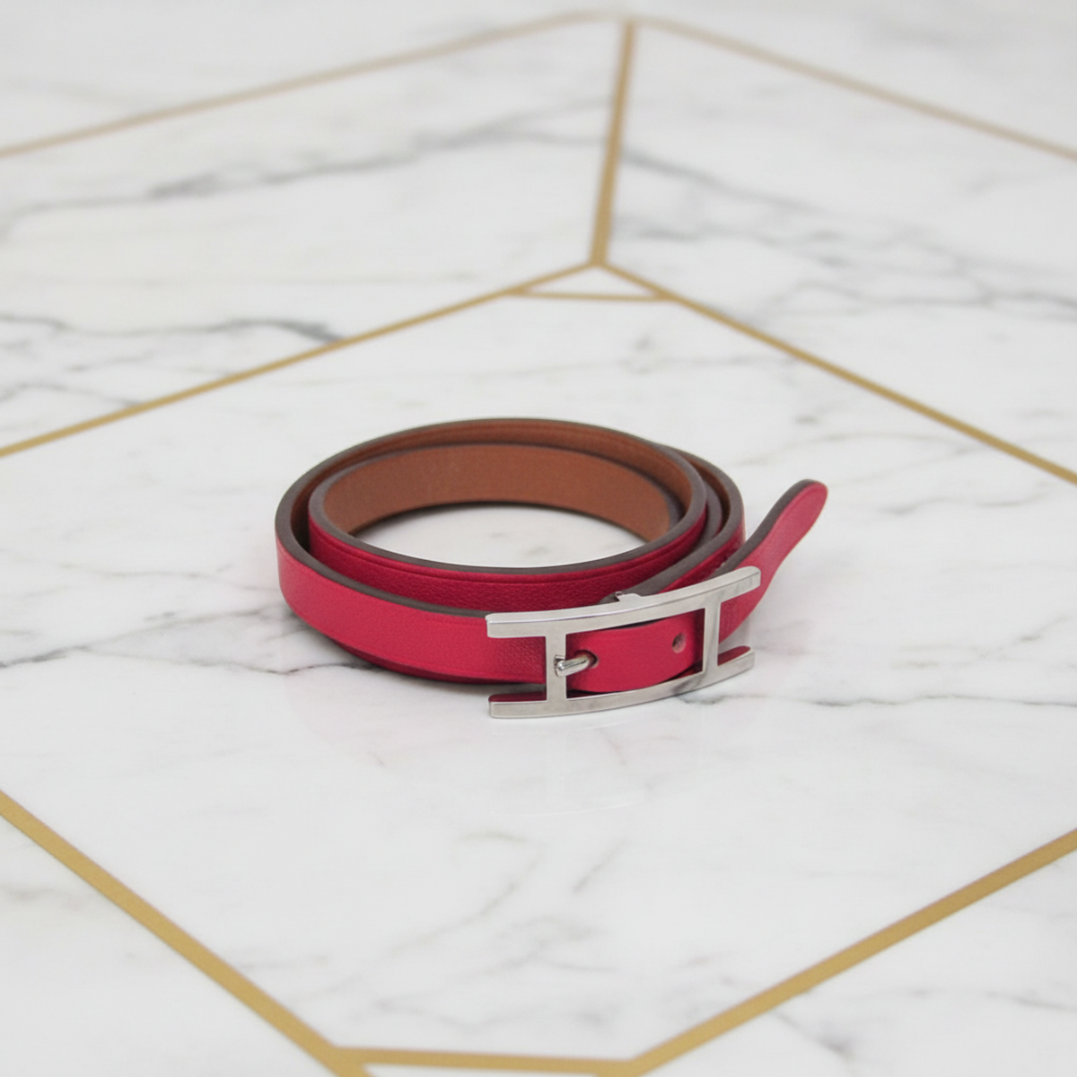 Hermès Hapi · Choker Bangle · Silver