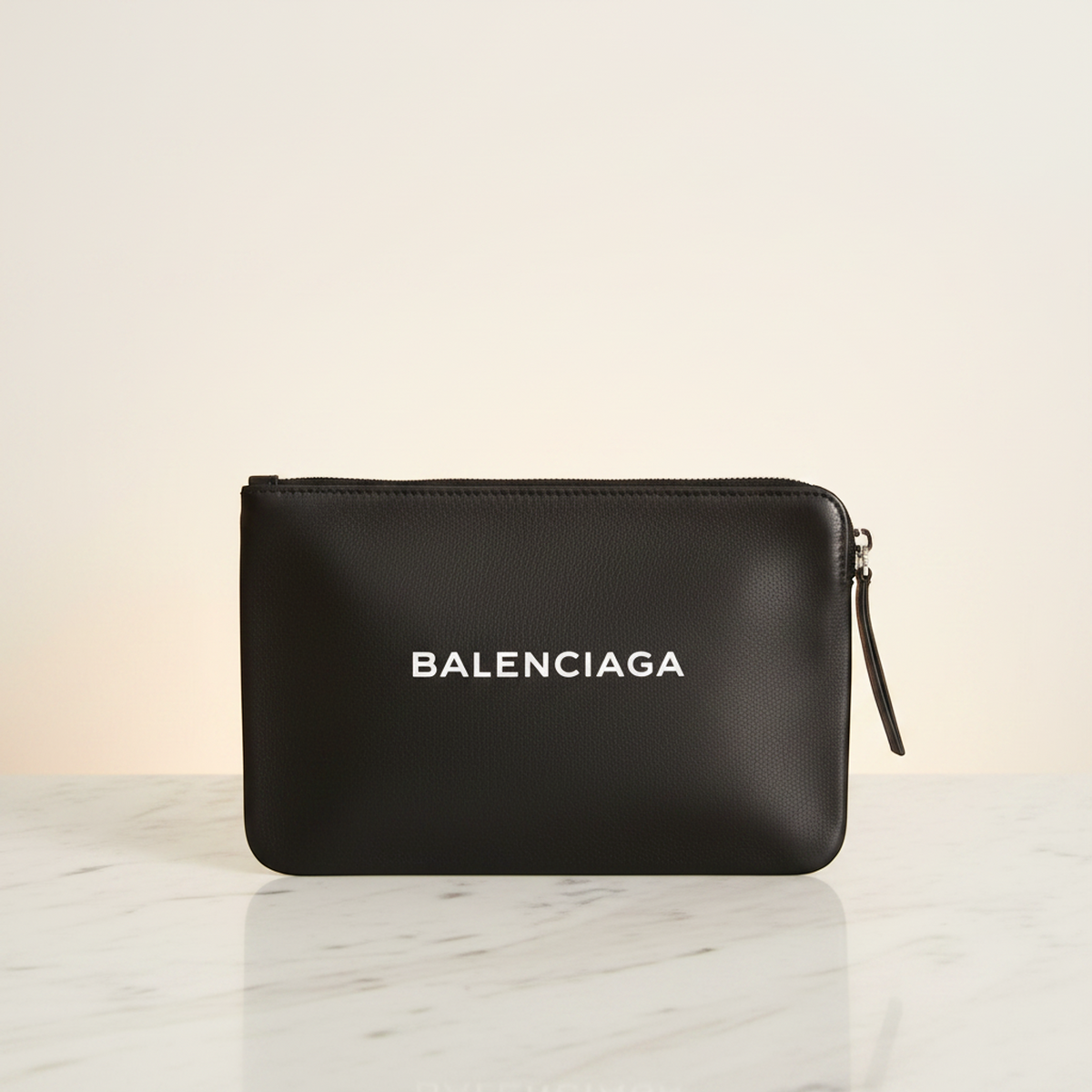 Balenciaga Everyday Pouch · Leather
