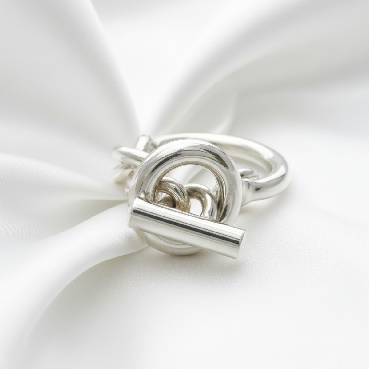 Hermès Croisette · Sterling Silver