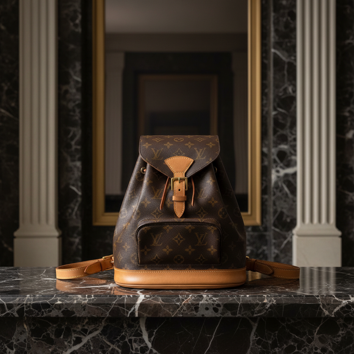 Louis Vuitton Montsouris MM · Monogram