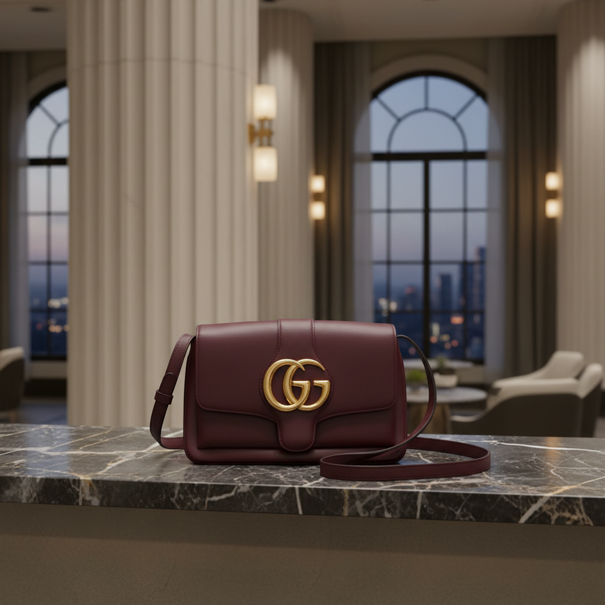 Gucci GG Marmont Ally · Leather