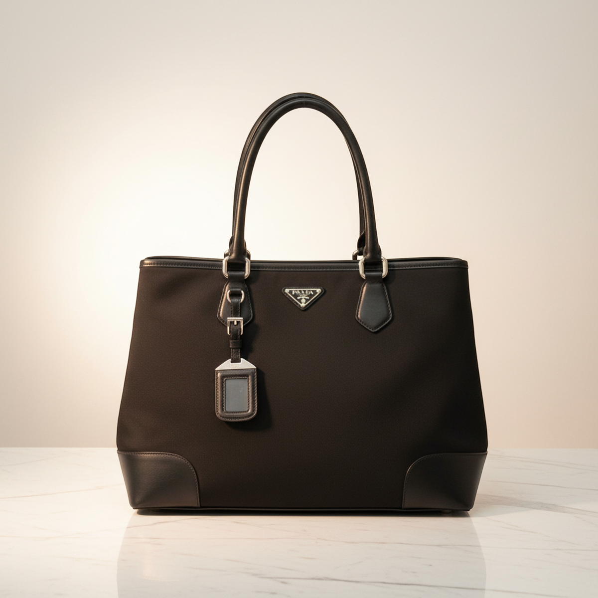 Prada Tessuto · Nylon & Leather Tote