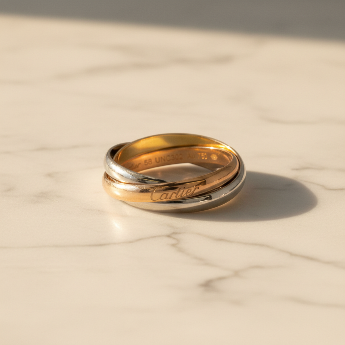 Cartier Trinity · Tri-Gold