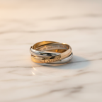 Cartier Trinity · Three Gold