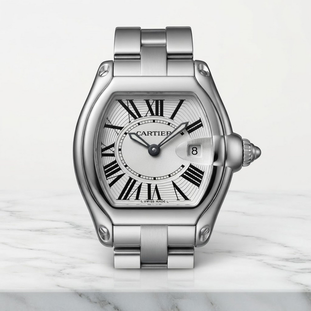 Cartier Roadster · Steel · Quartz
